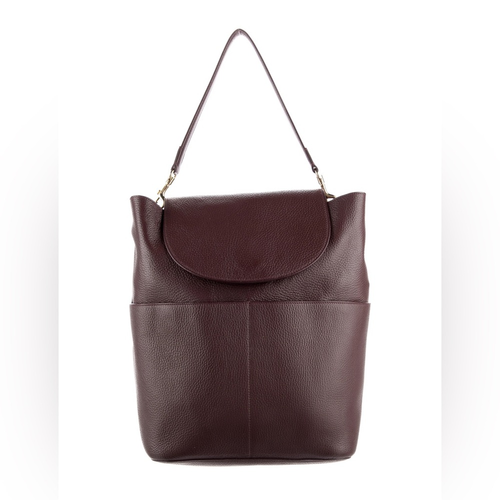 EUC Cuyana Burgundy Leather Convertible Backpack